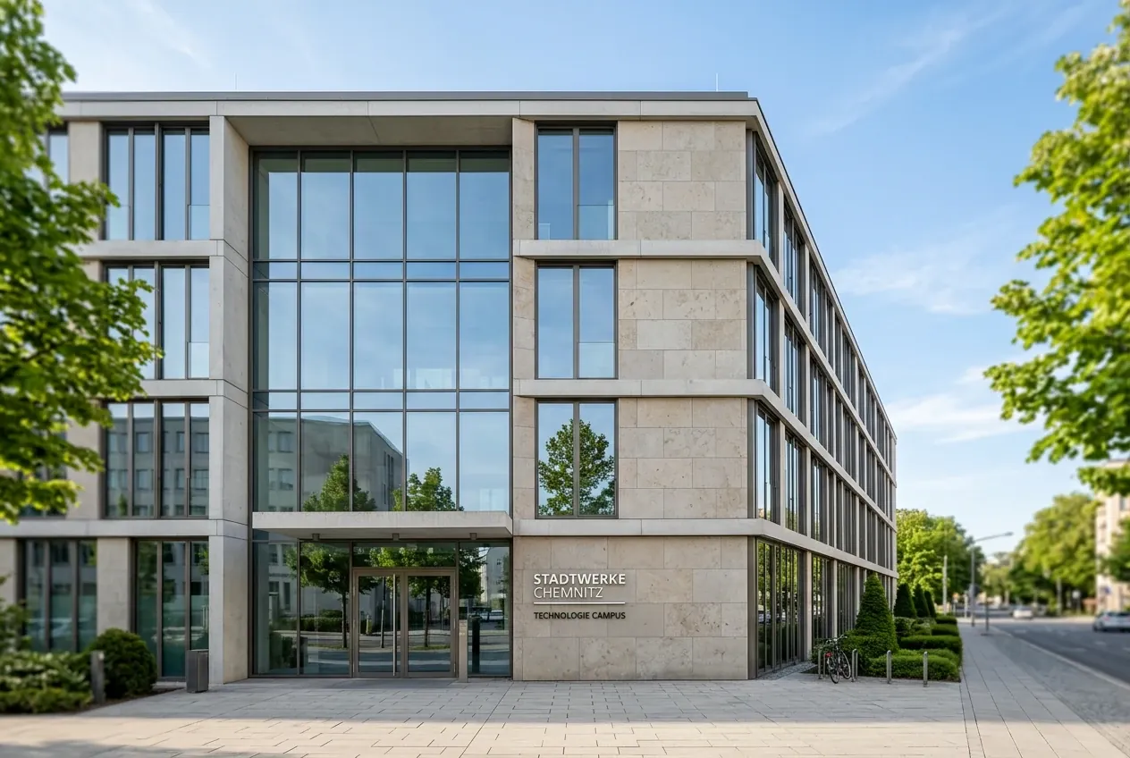 Moderne Architektur in Chemnitz